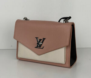 Louis Vuitton MyLockme BB Handbag Pink Cream Tricolour Soft Calfskin 2018 S17